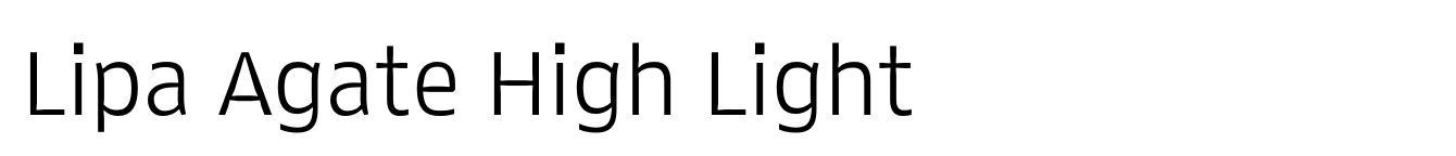Lipa Agate High Light